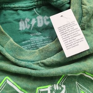 AC/DC Green Graphic T-Shirt
